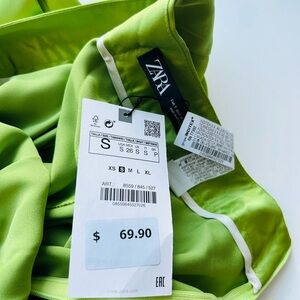 Zara Lime Green Dress